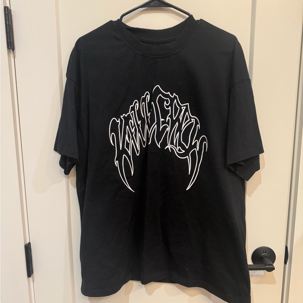 Kill Crew Black Tee with White Graphic